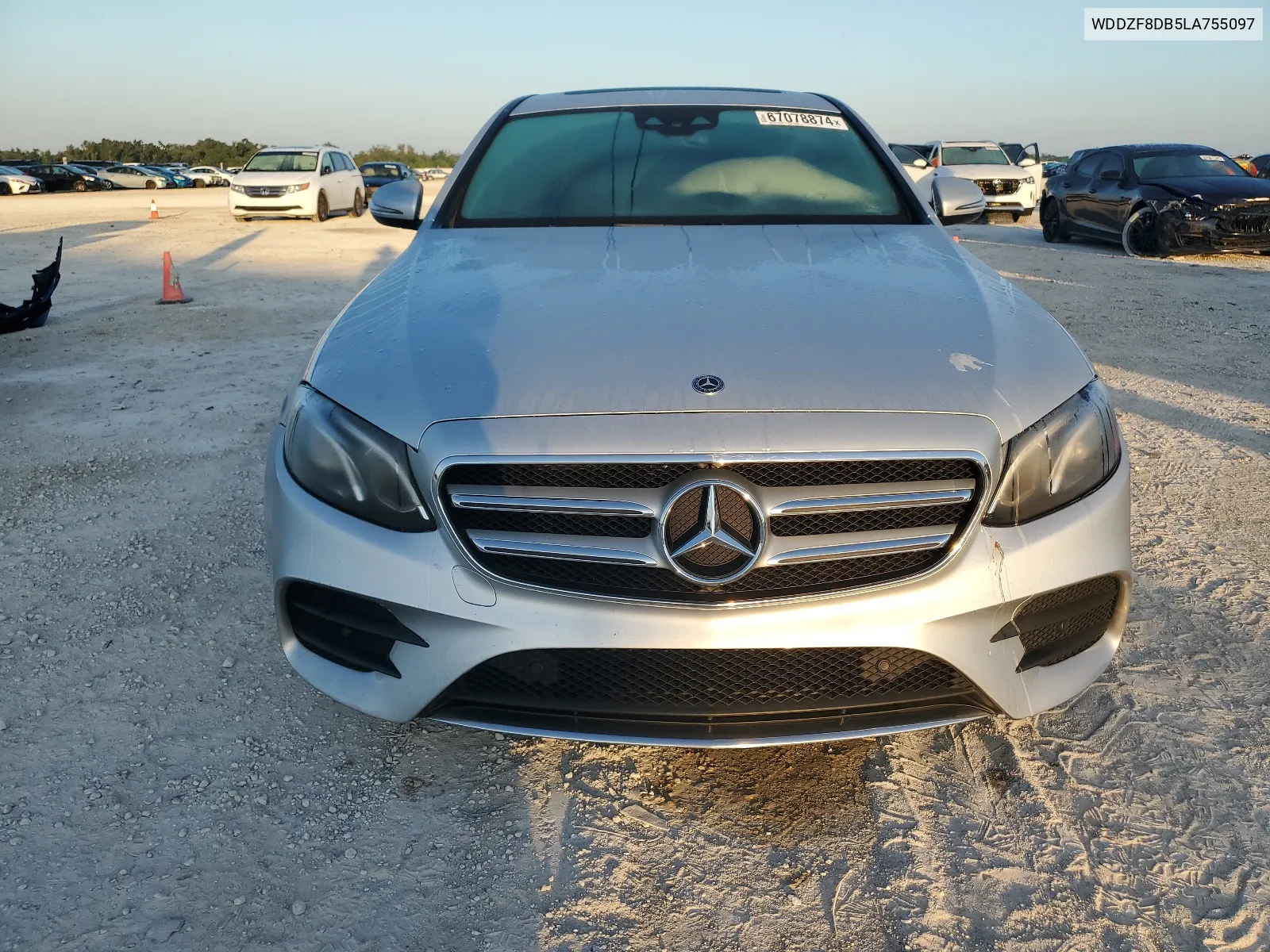 2020 Mercedes-Benz E 350 VIN: WDDZF8DB5LA755097 Lot: 67078874