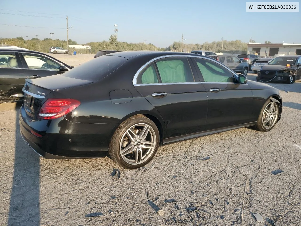 2020 Mercedes-Benz E 350 4Matic VIN: W1KZF8EB2LA830336 Lot: 71291294