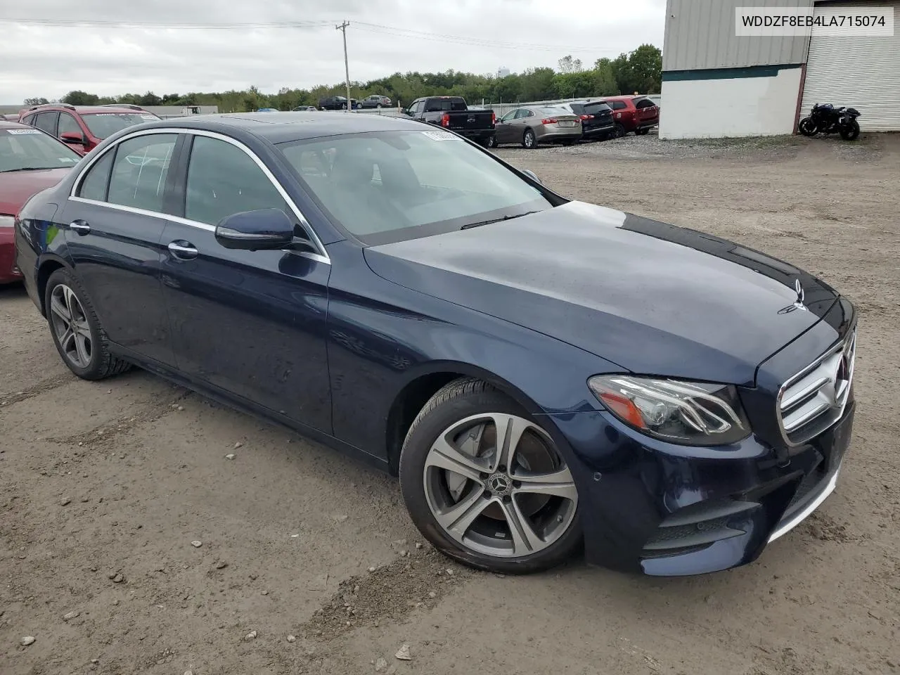 2020 Mercedes-Benz E 350 4Matic VIN: WDDZF8EB4LA715074 Lot: 71500994