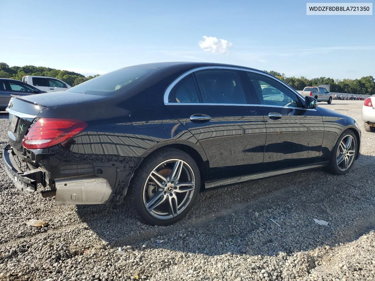 2020 Mercedes-Benz E 350 VIN: WDDZF8DB8LA721350 Lot: 71577864