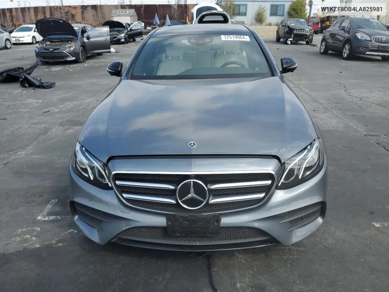 2020 Mercedes-Benz E 350 VIN: W1KZF8DB4LA825981 Lot: 72519964