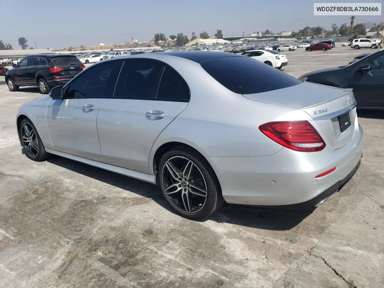 2020 Mercedes-Benz E 350 VIN: WDDZF8DB3LA730666 Lot: 73244954