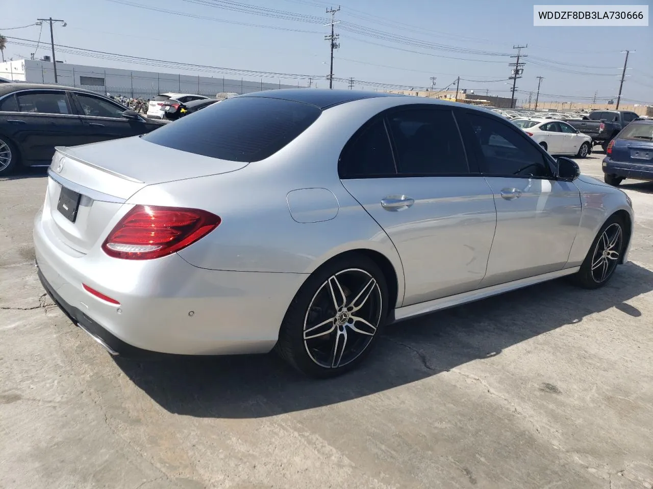 2020 Mercedes-Benz E 350 VIN: WDDZF8DB3LA730666 Lot: 73244954