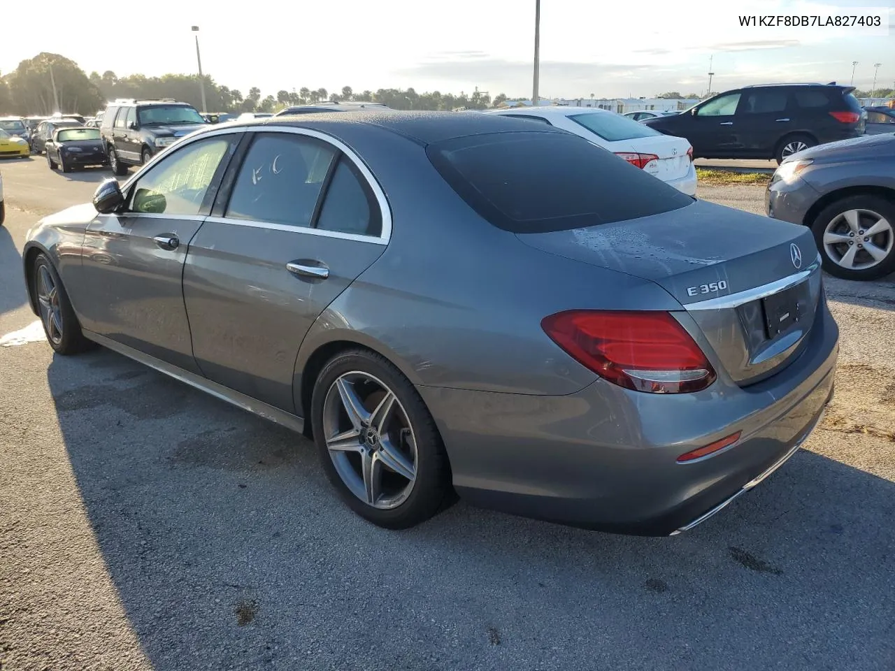 2020 Mercedes-Benz E 350 VIN: W1KZF8DB7LA827403 Lot: 73794554