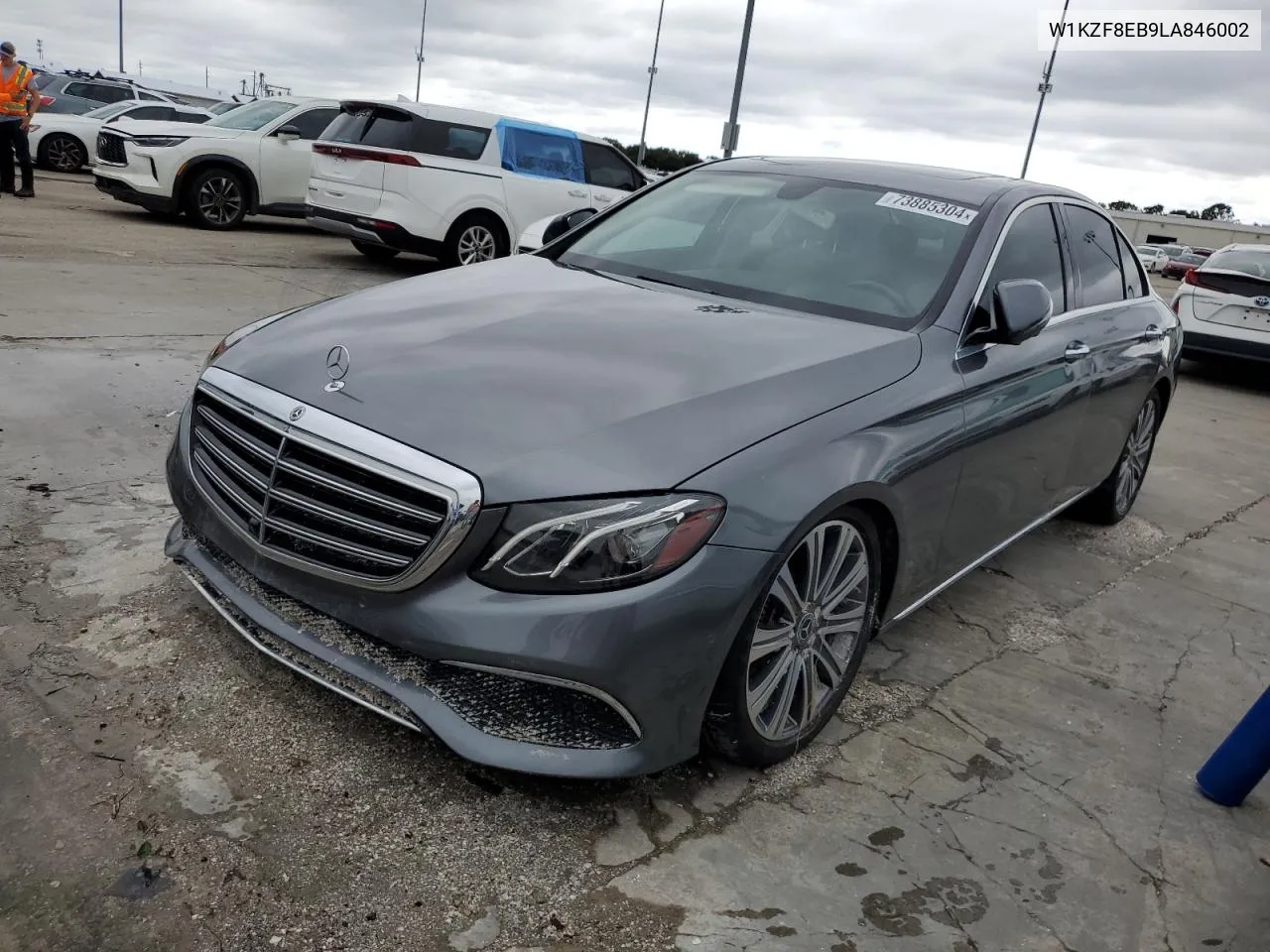 2020 Mercedes-Benz E 350 4Matic VIN: W1KZF8EB9LA846002 Lot: 73885304