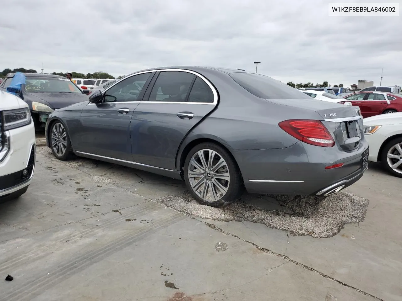 2020 Mercedes-Benz E 350 4Matic VIN: W1KZF8EB9LA846002 Lot: 73885304