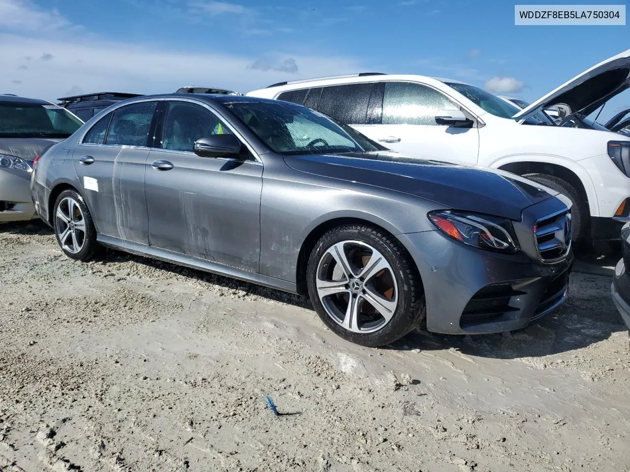 2020 Mercedes-Benz E 350 4Matic VIN: WDDZF8EB5LA750304 Lot: 74393954