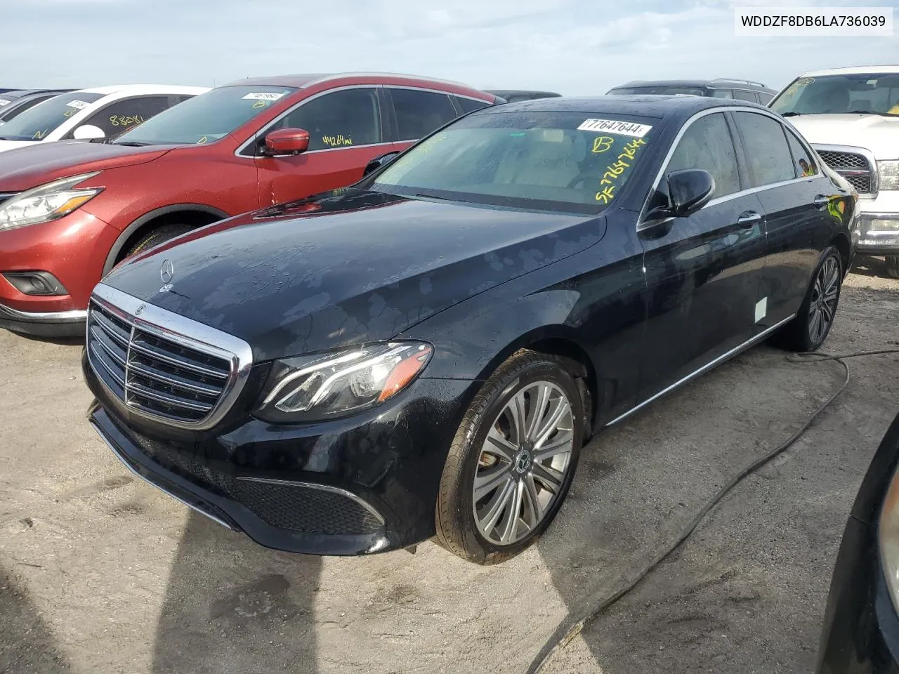 2020 Mercedes-Benz E 350 VIN: WDDZF8DB6LA736039 Lot: 77647644