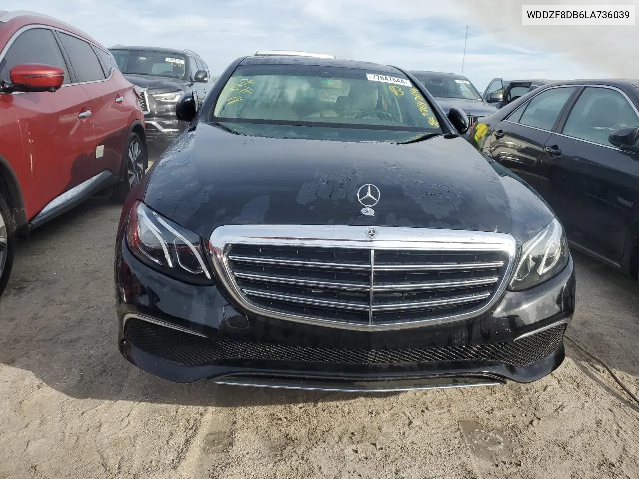 2020 Mercedes-Benz E 350 VIN: WDDZF8DB6LA736039 Lot: 77647644