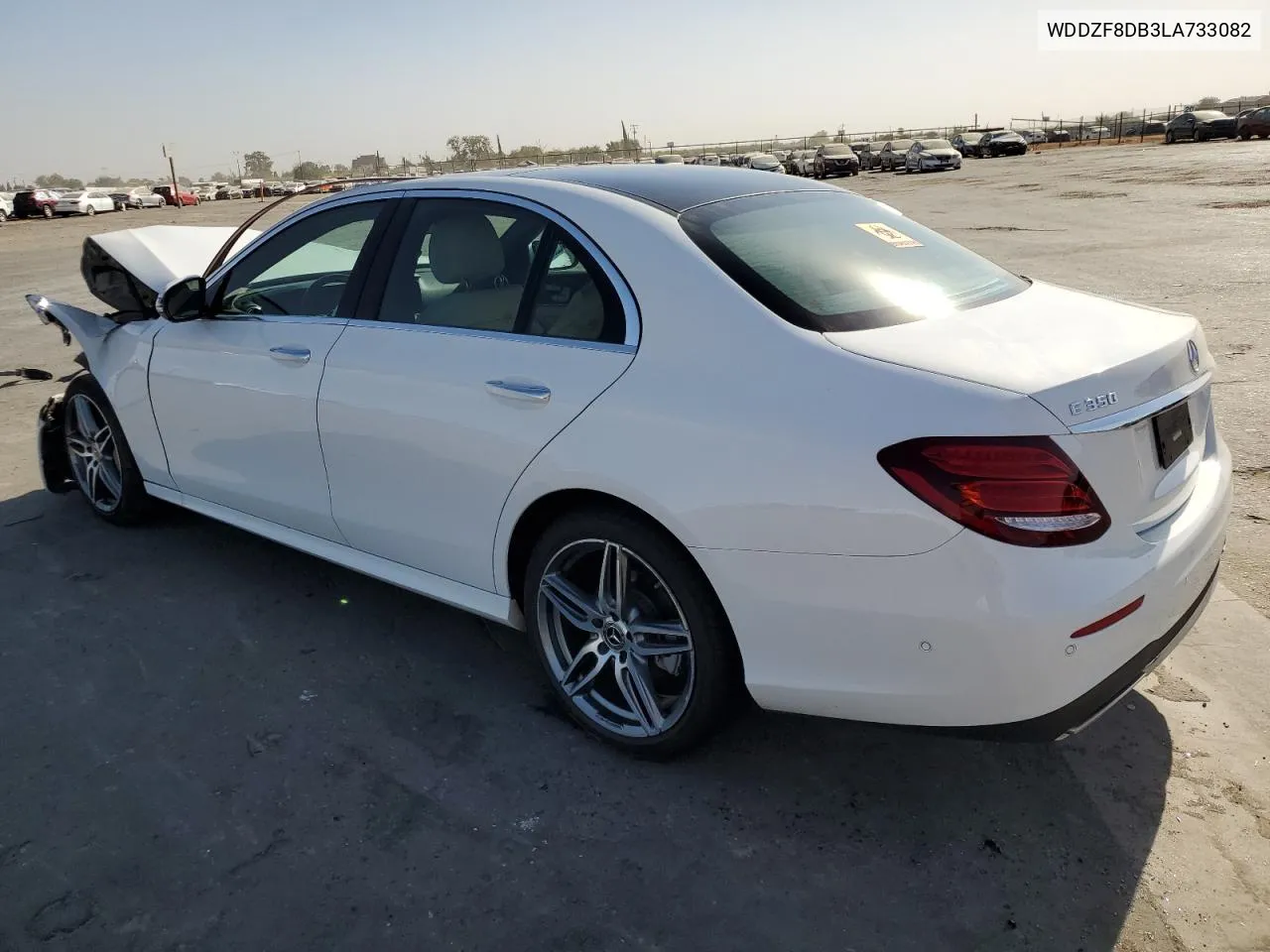 2020 Mercedes-Benz E 350 VIN: WDDZF8DB3LA733082 Lot: 78009394