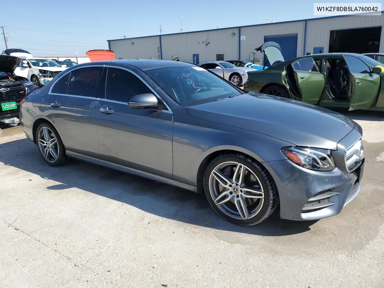 2020 Mercedes-Benz E 350 VIN: W1KZF8DB5LA760042 Lot: 78461044