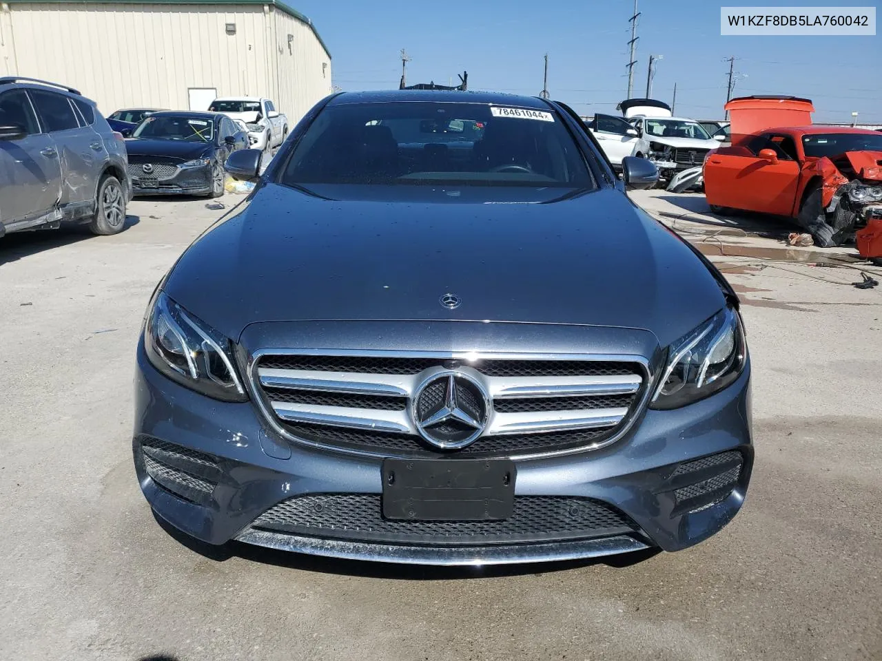 2020 Mercedes-Benz E 350 VIN: W1KZF8DB5LA760042 Lot: 78461044