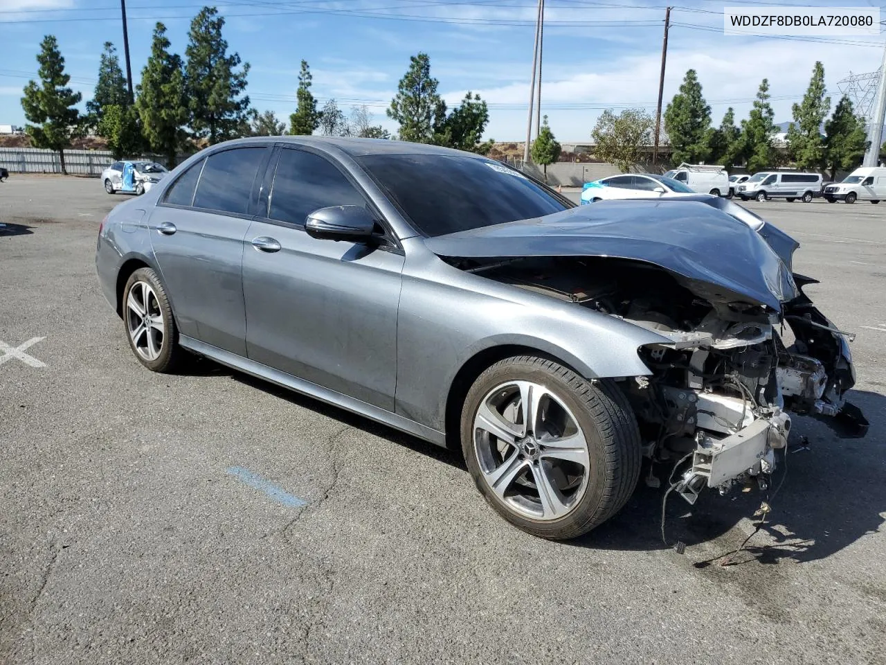 2020 Mercedes-Benz E 350 VIN: WDDZF8DB0LA720080 Lot: 78543804