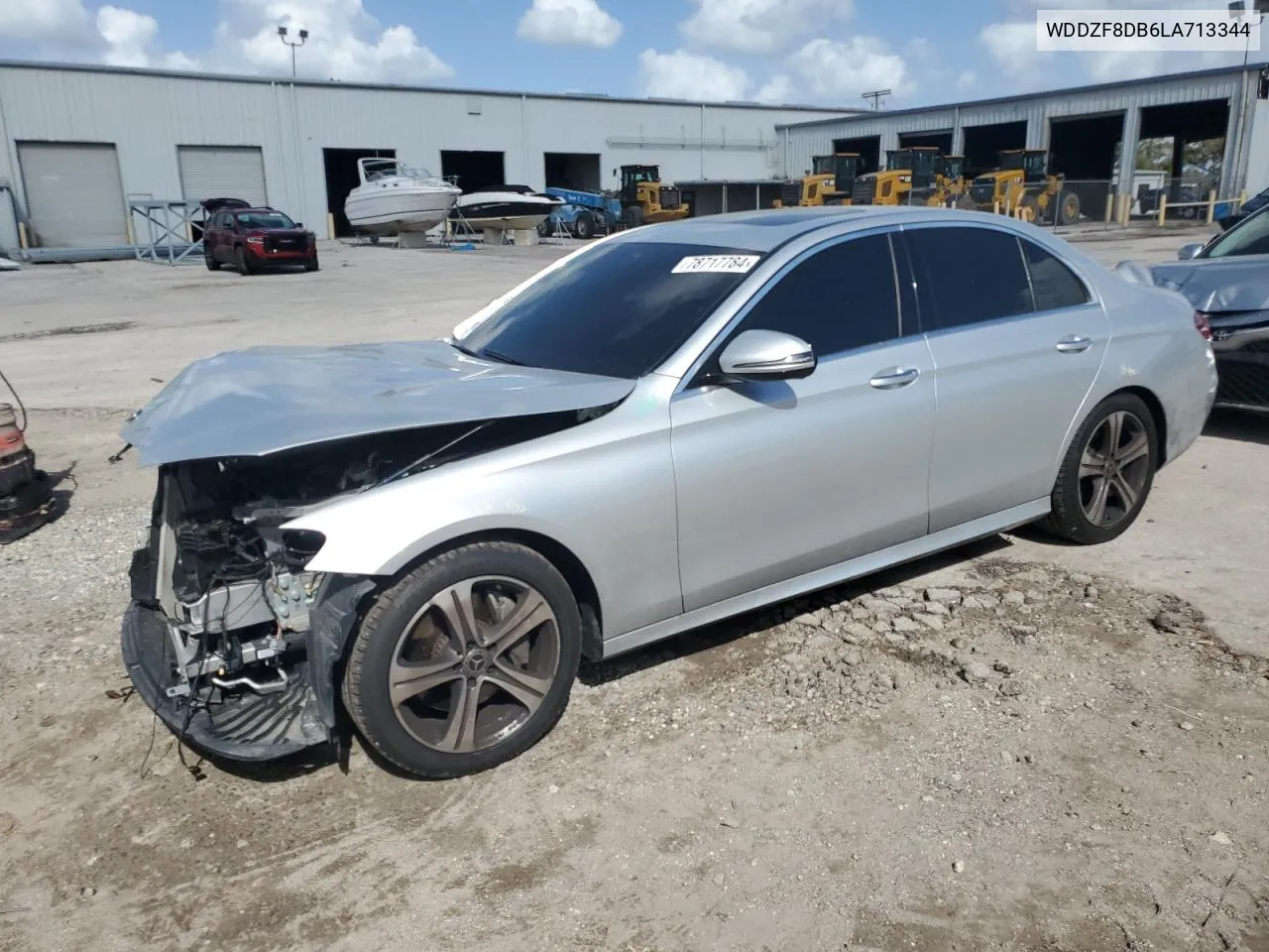 2020 Mercedes-Benz E 350 VIN: WDDZF8DB6LA713344 Lot: 78717784