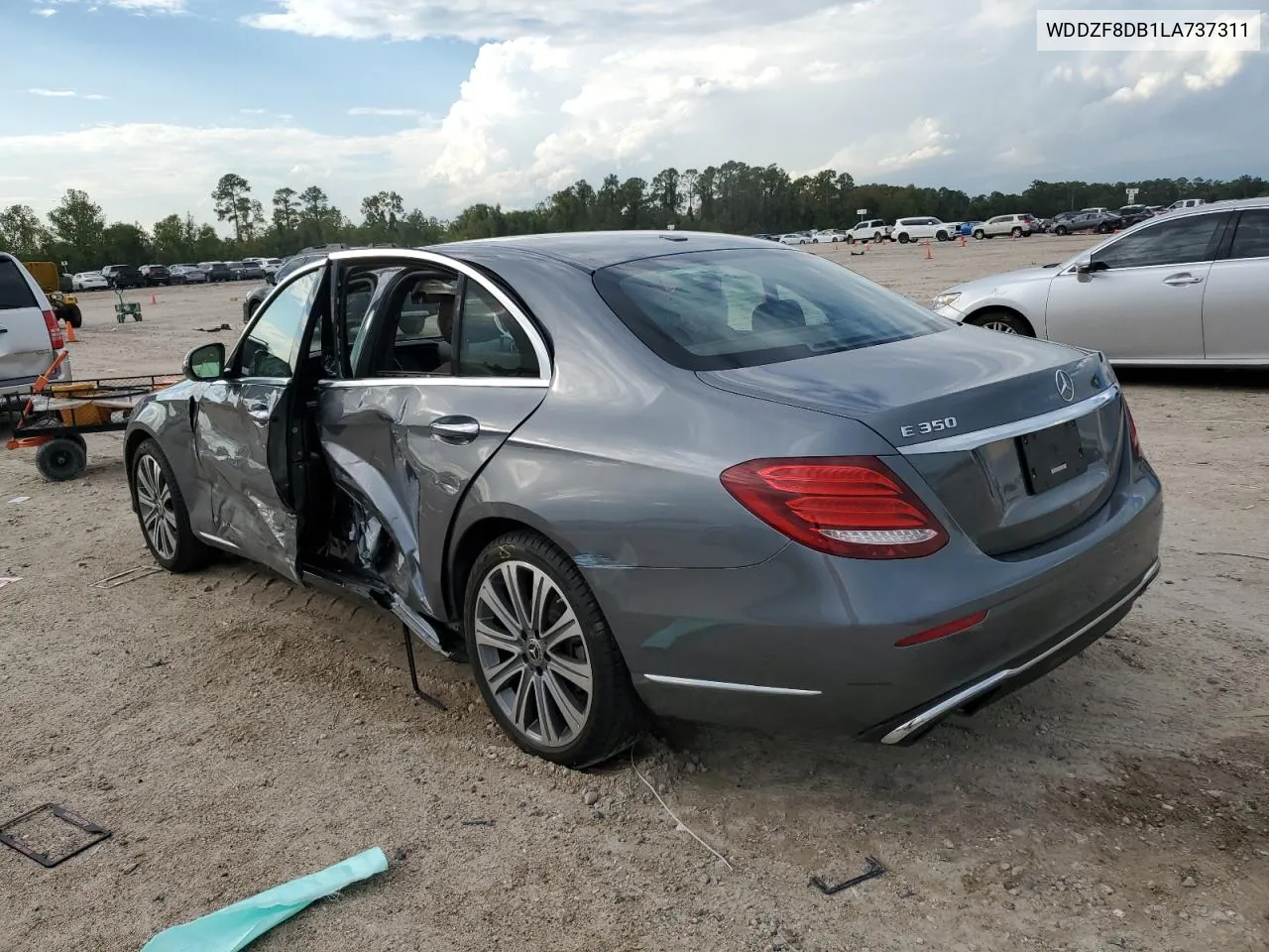 2020 Mercedes-Benz E 350 VIN: WDDZF8DB1LA737311 Lot: 78921984