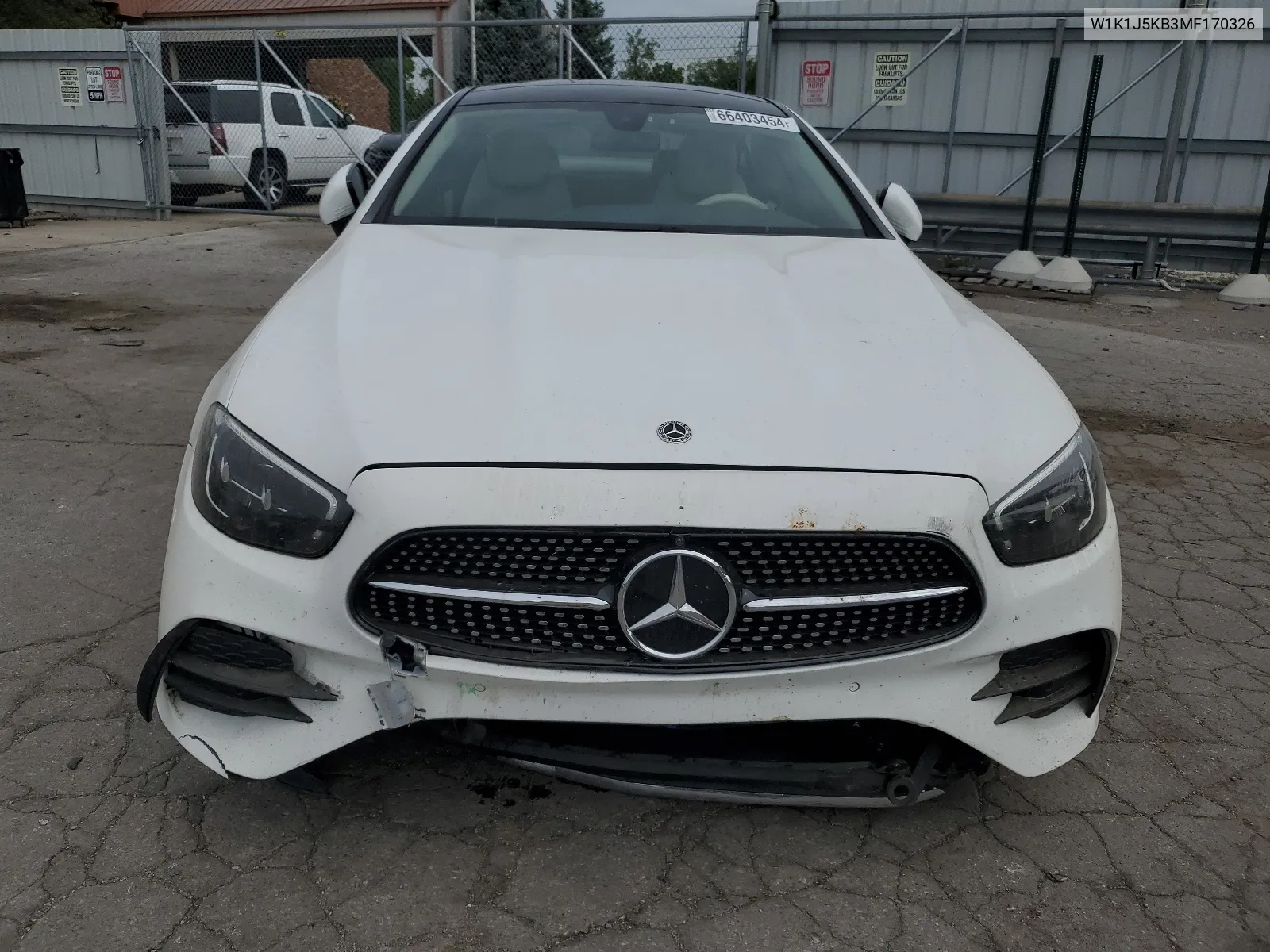 2021 Mercedes-Benz E 450 4Matic VIN: W1K1J5KB3MF170326 Lot: 66403454