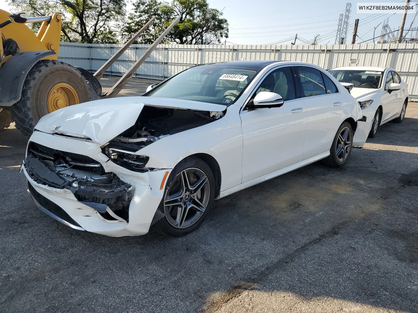 2021 Mercedes-Benz E 350 4Matic VIN: W1KZF8EB2MA960084 Lot: 68648414