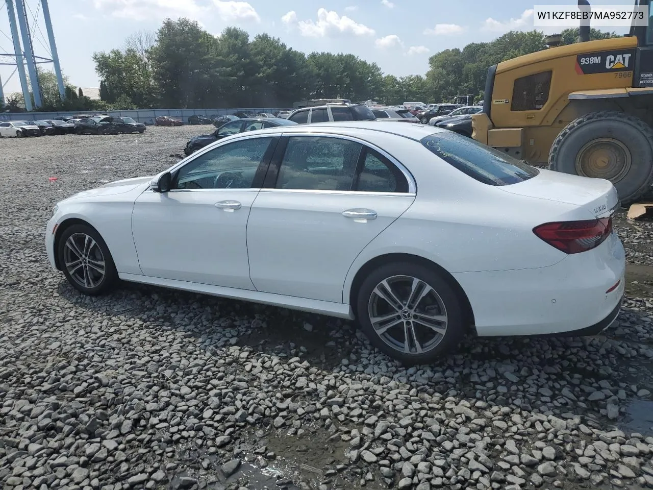 2021 Mercedes-Benz E 350 4Matic VIN: W1KZF8EB7MA952773 Lot: 68682584