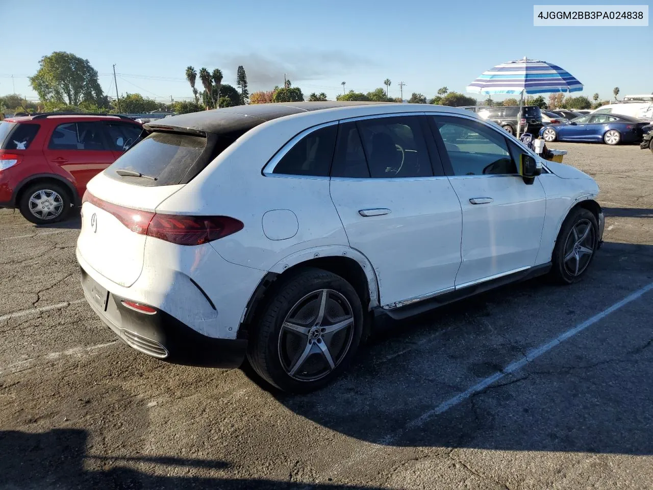 2023 Mercedes-Benz Eqe Suv 350+ VIN: 4JGGM2BB3PA024838 Lot: 74817404