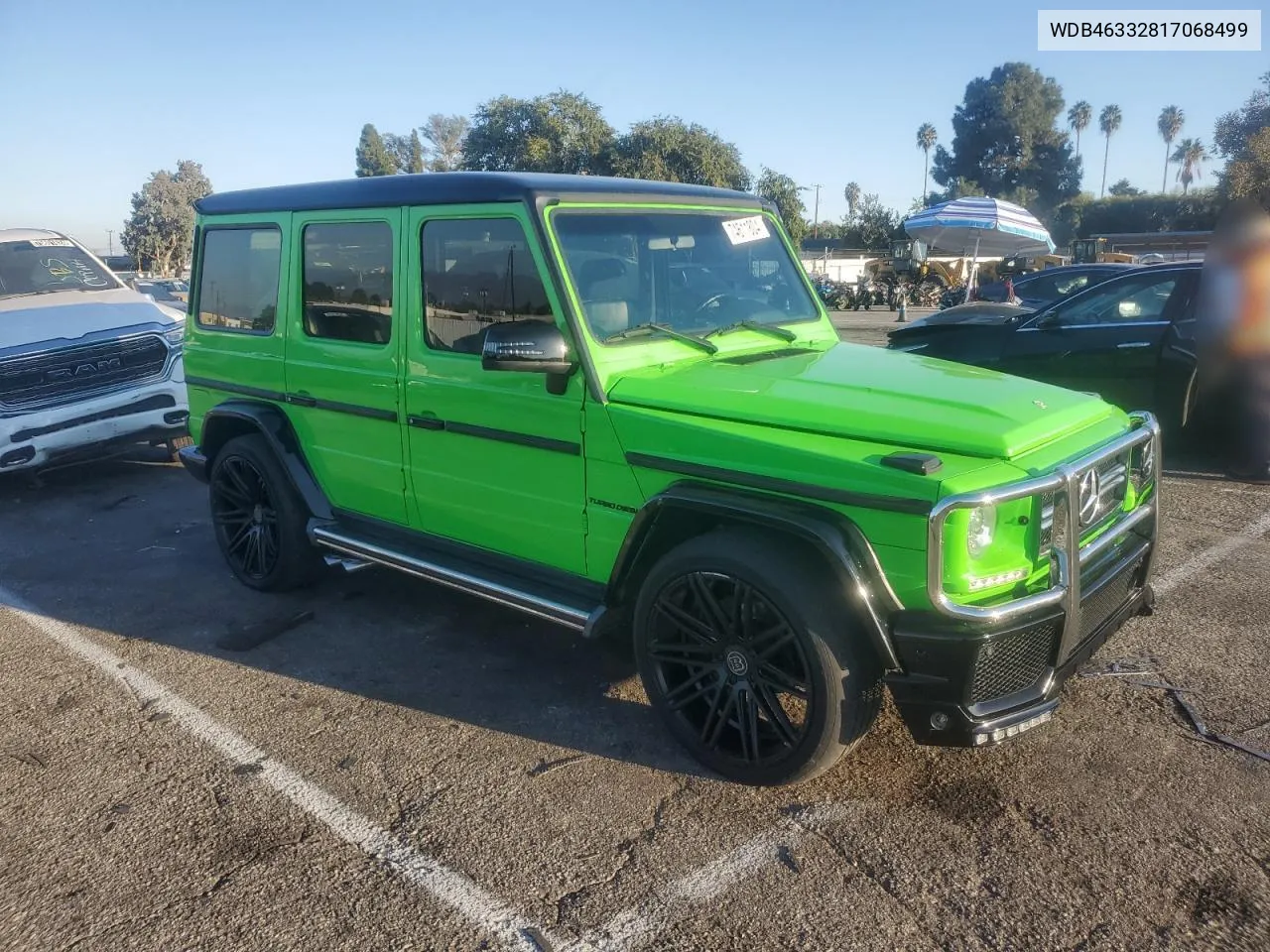 1990 Mercedes-Benz G Wagon VIN: WDB46332817068499 Lot: 74611804