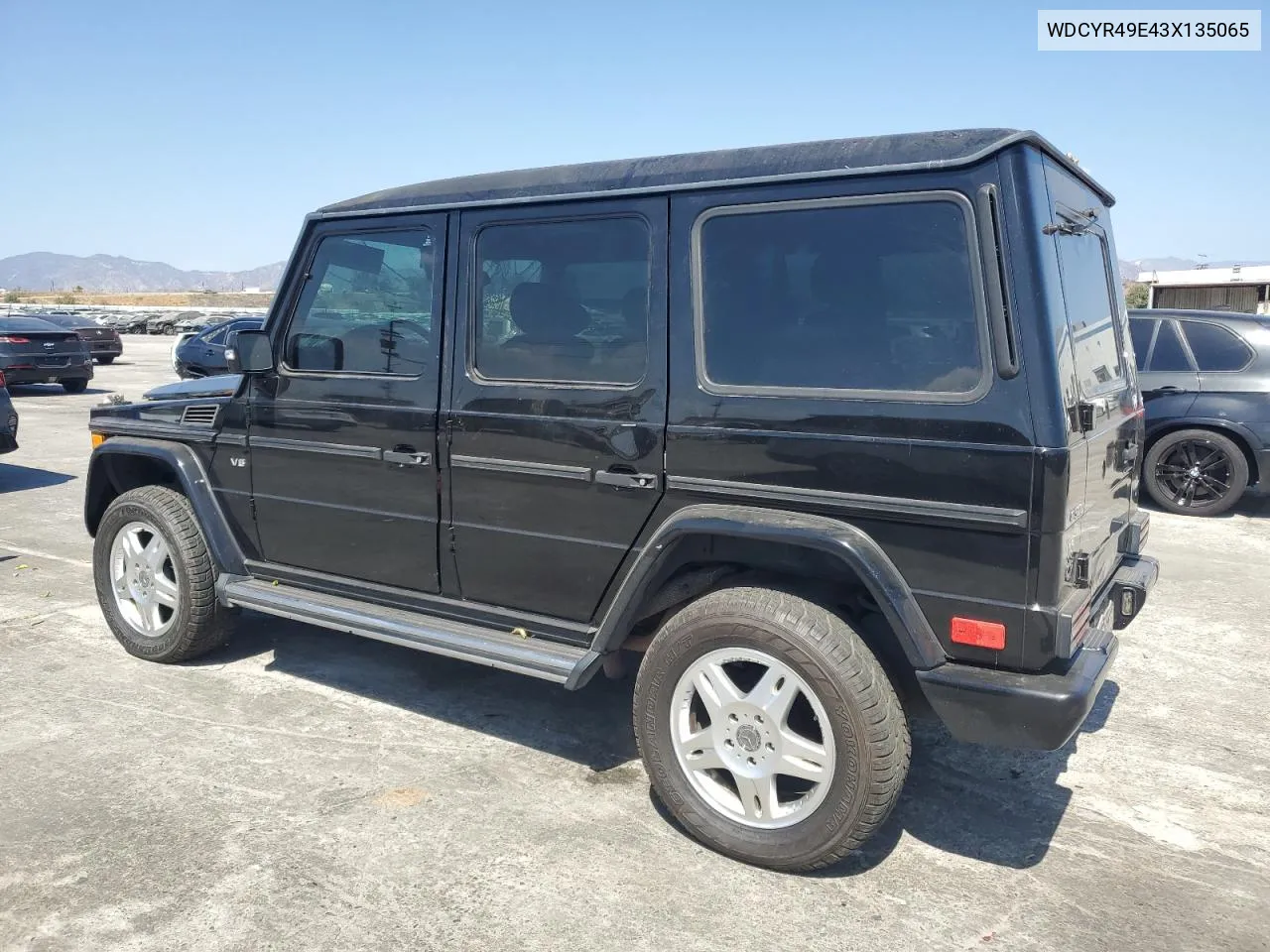 2003 Mercedes-Benz G 500 VIN: WDCYR49E43X135065 Lot: 71833684