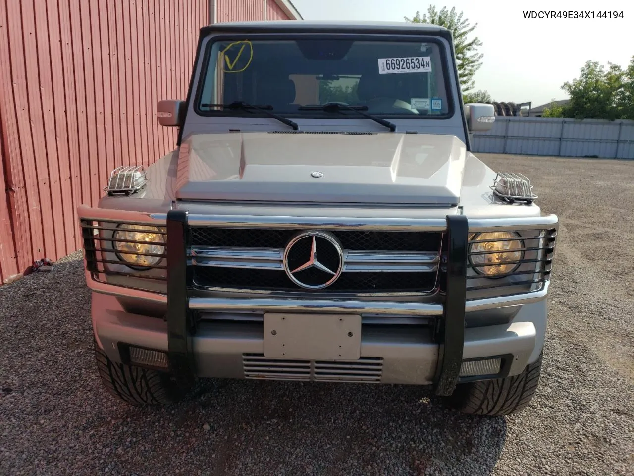 2004 Mercedes-Benz G 500 VIN: WDCYR49E34X144194 Lot: 71357424