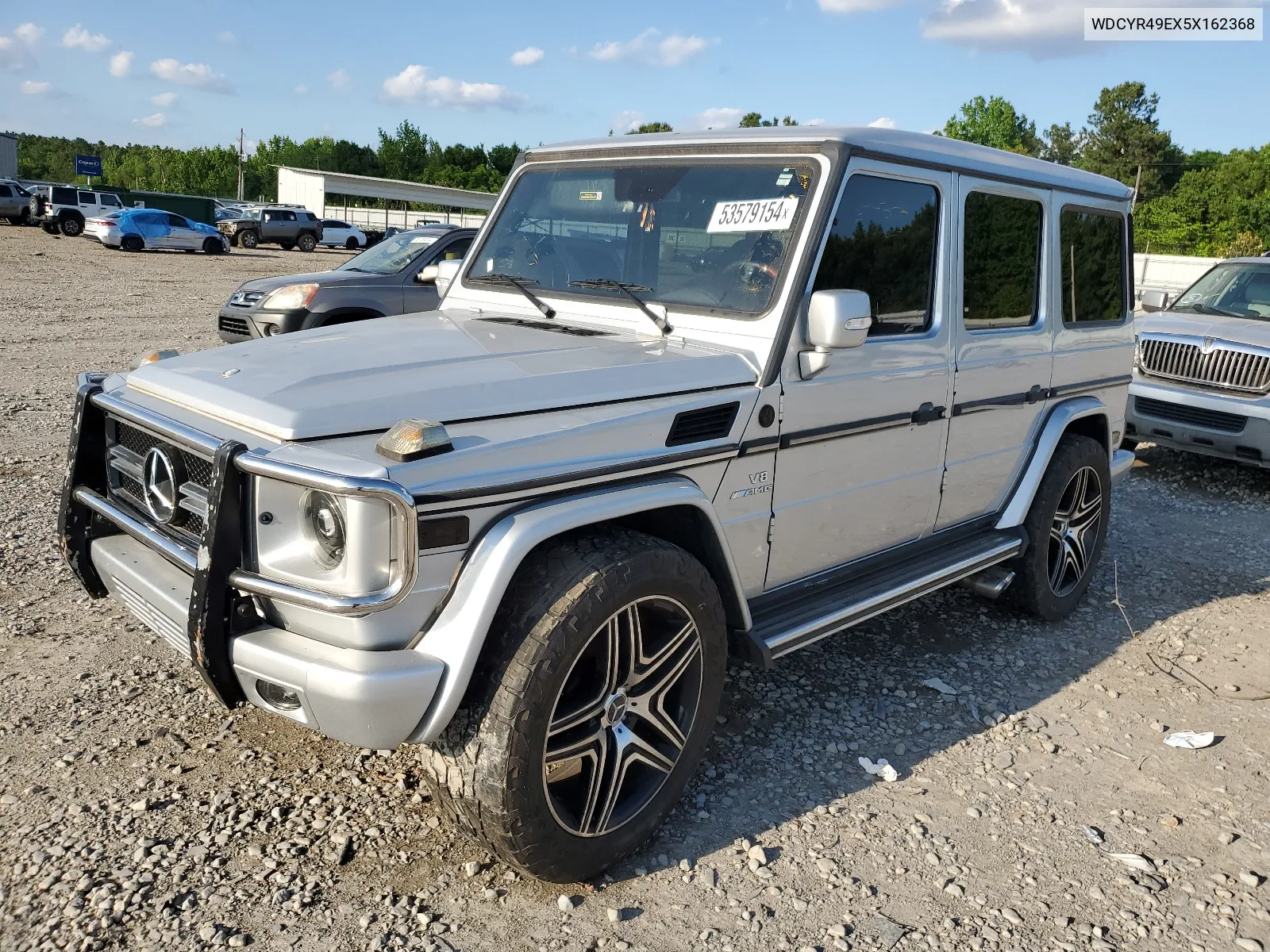 2005 Mercedes-Benz G 500 VIN: WDCYR49EX5X162368 Lot: 53579154