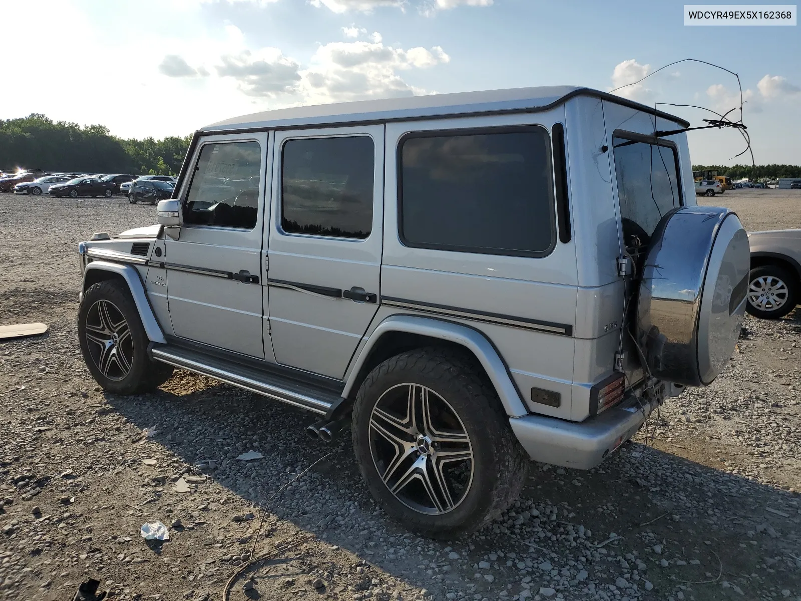 2005 Mercedes-Benz G 500 VIN: WDCYR49EX5X162368 Lot: 53579154