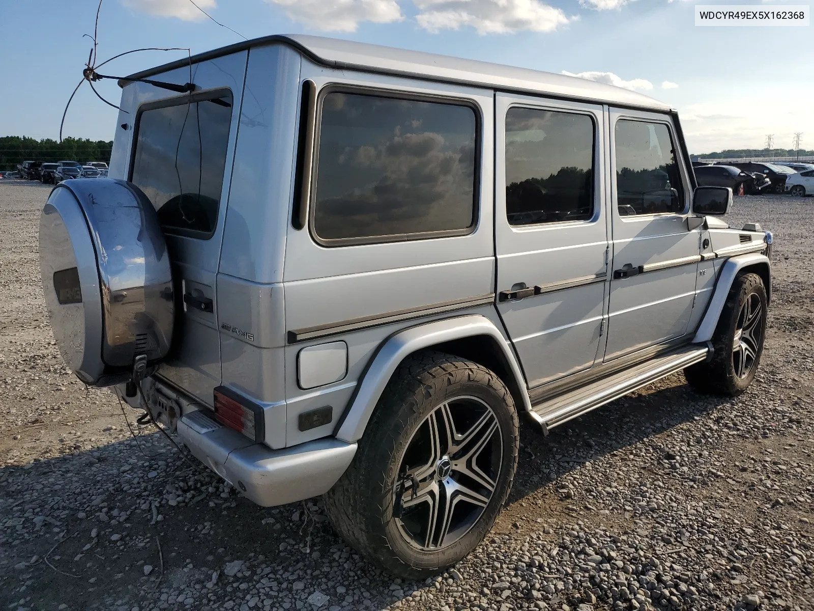 2005 Mercedes-Benz G 500 VIN: WDCYR49EX5X162368 Lot: 53579154