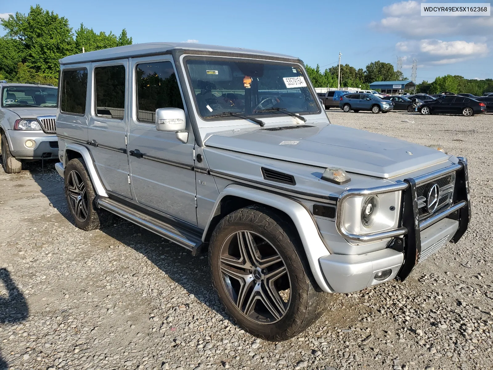 2005 Mercedes-Benz G 500 VIN: WDCYR49EX5X162368 Lot: 53579154