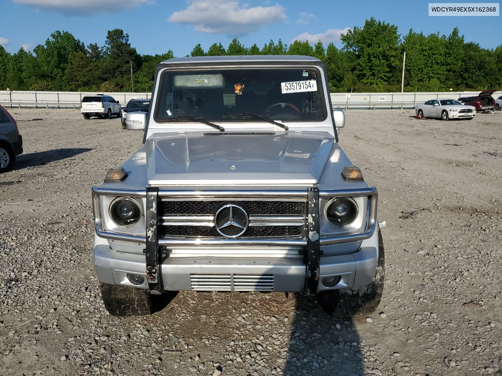 2005 Mercedes-Benz G 500 VIN: WDCYR49EX5X162368 Lot: 53579154