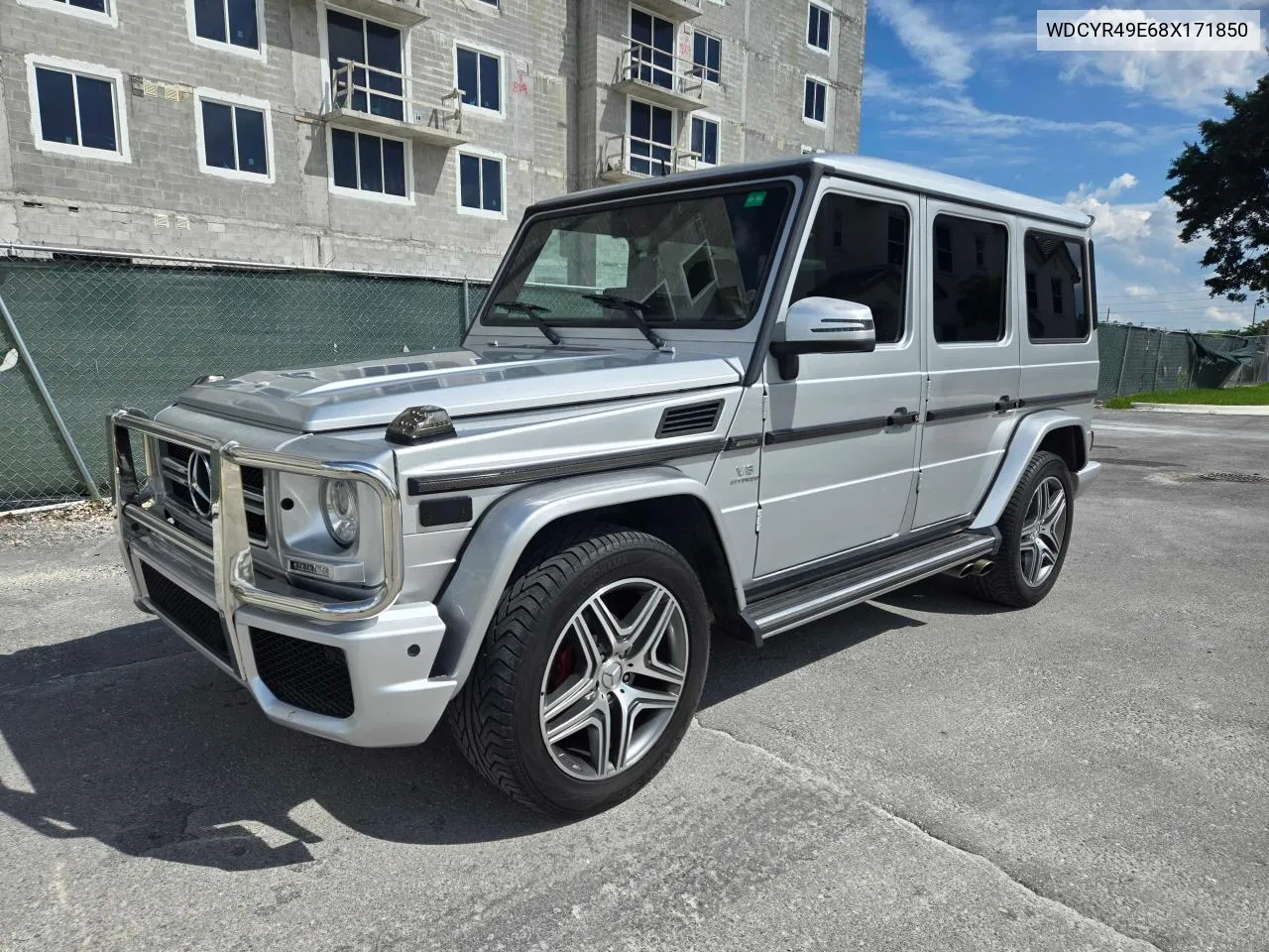 2008 Mercedes-Benz G 500 VIN: WDCYR49E68X171850 Lot: 72245554