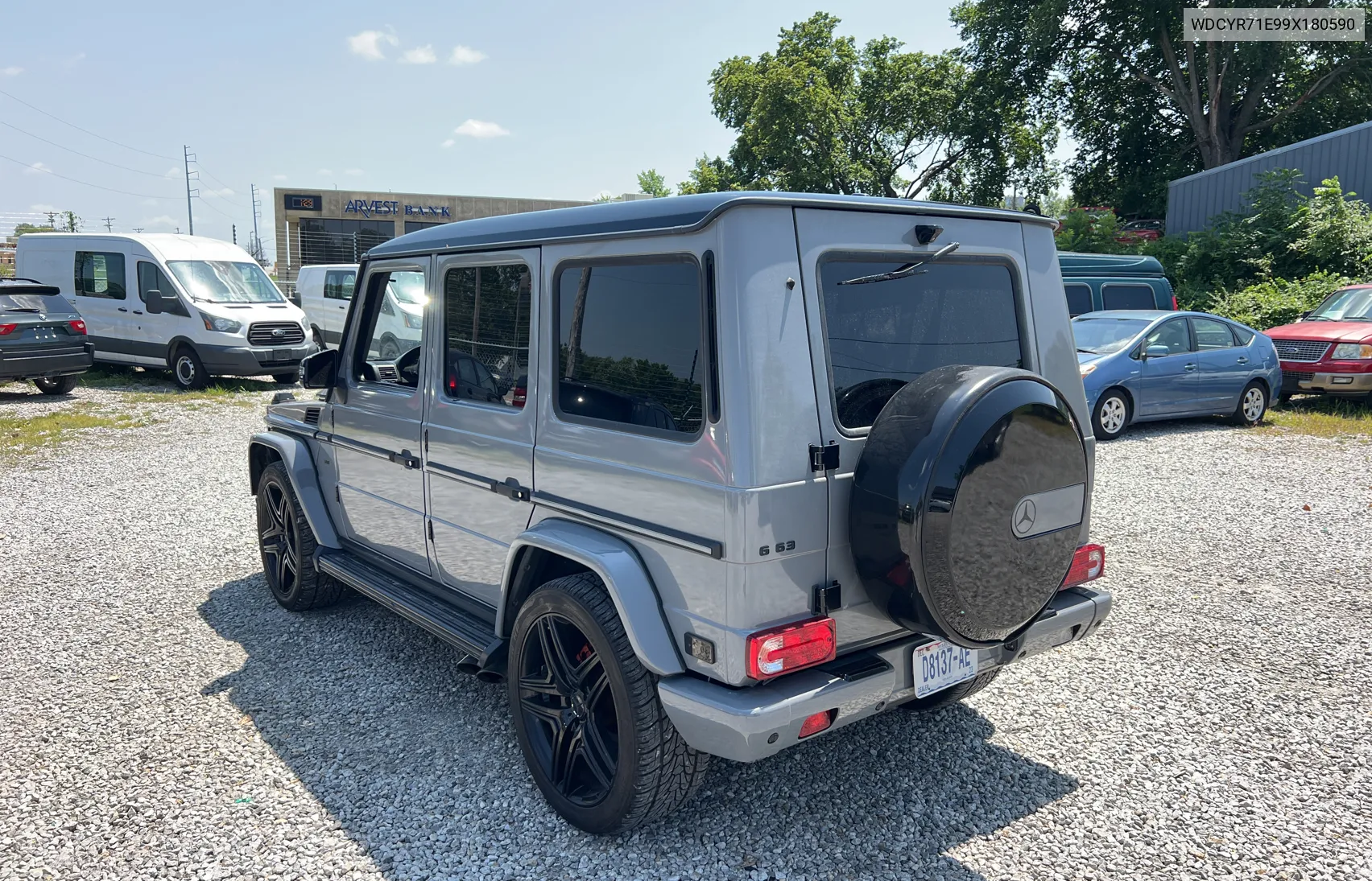 2009 Mercedes-Benz G 55 Amg VIN: WDCYR71E99X180590 Lot: 65978464