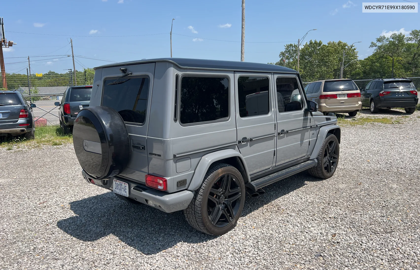 2009 Mercedes-Benz G 55 Amg VIN: WDCYR71E99X180590 Lot: 65978464