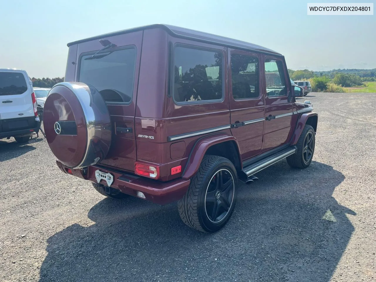 2013 Mercedes-Benz G 63 Amg VIN: WDCYC7DFXDX204801 Lot: 72009844