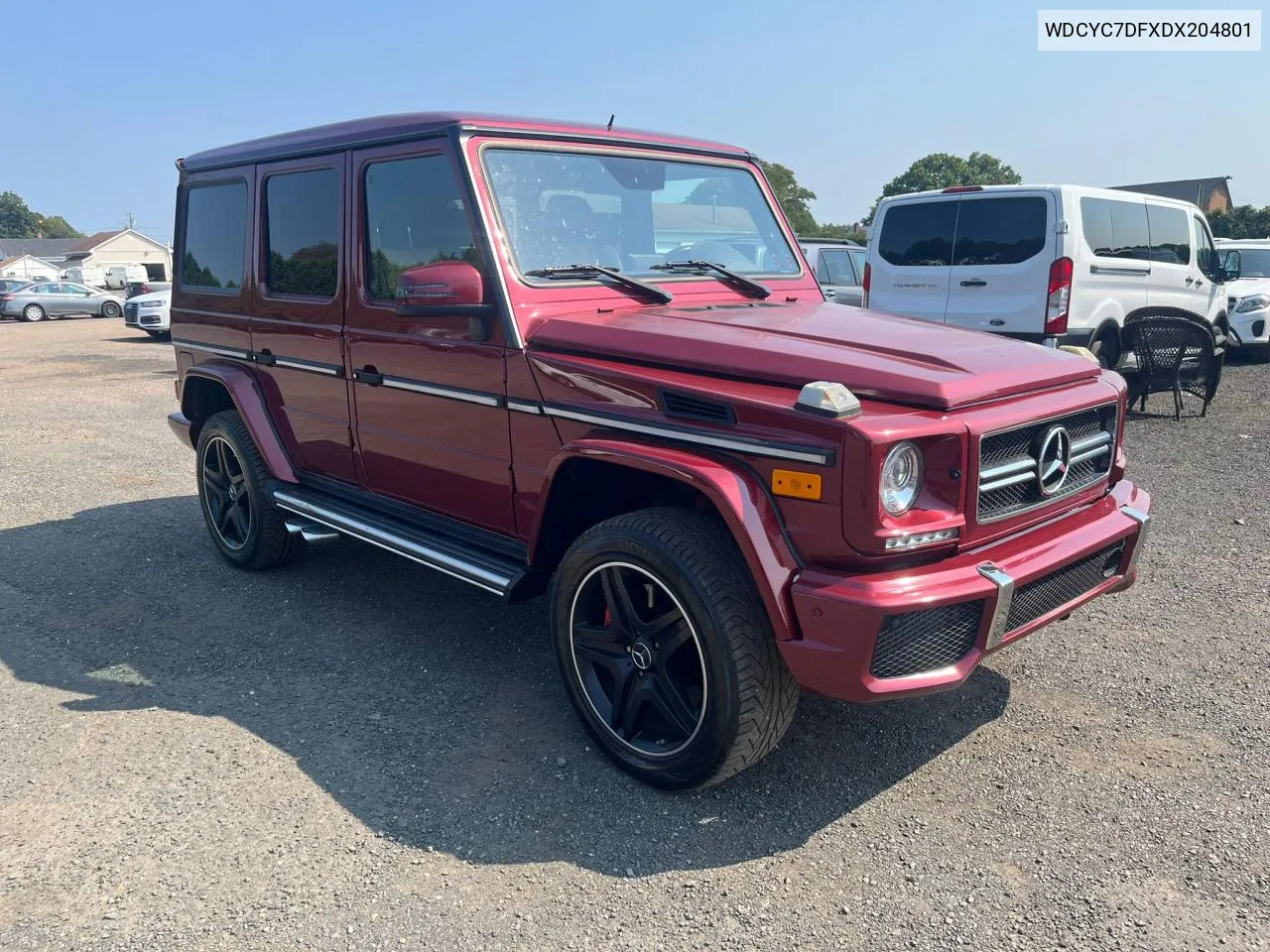 2013 Mercedes-Benz G 63 Amg VIN: WDCYC7DFXDX204801 Lot: 72009844