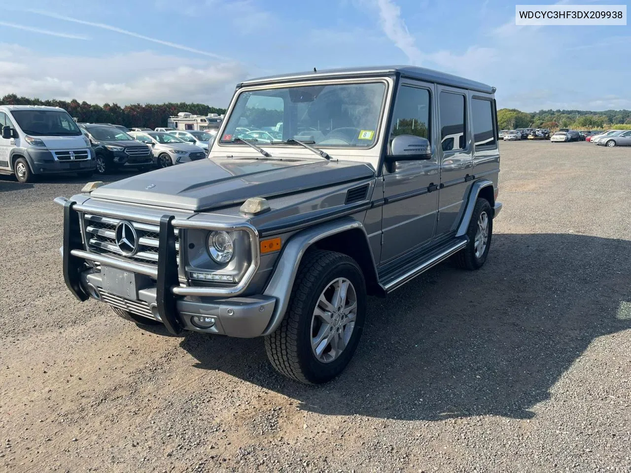 2013 Mercedes-Benz G 550 VIN: WDCYC3HF3DX209938 Lot: 72146714