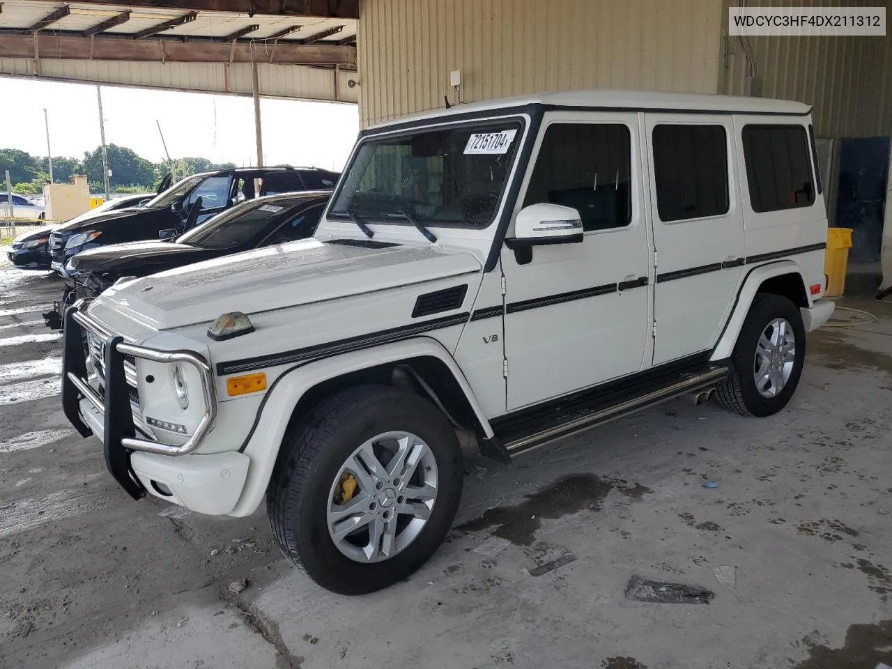 2013 Mercedes-Benz G 550 VIN: WDCYC3HF4DX211312 Lot: 72151704