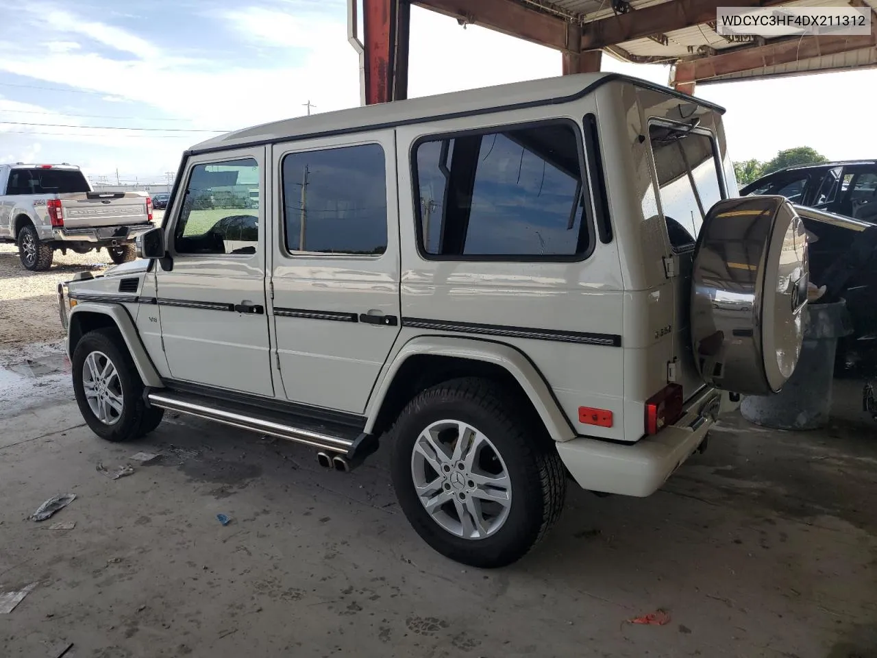 2013 Mercedes-Benz G 550 VIN: WDCYC3HF4DX211312 Lot: 72151704