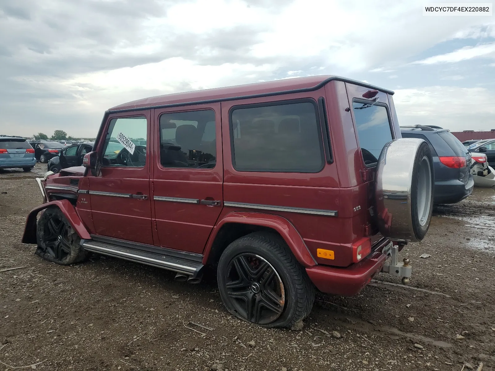 2014 Mercedes-Benz G 63 Amg VIN: WDCYC7DF4EX220882 Lot: 60529044