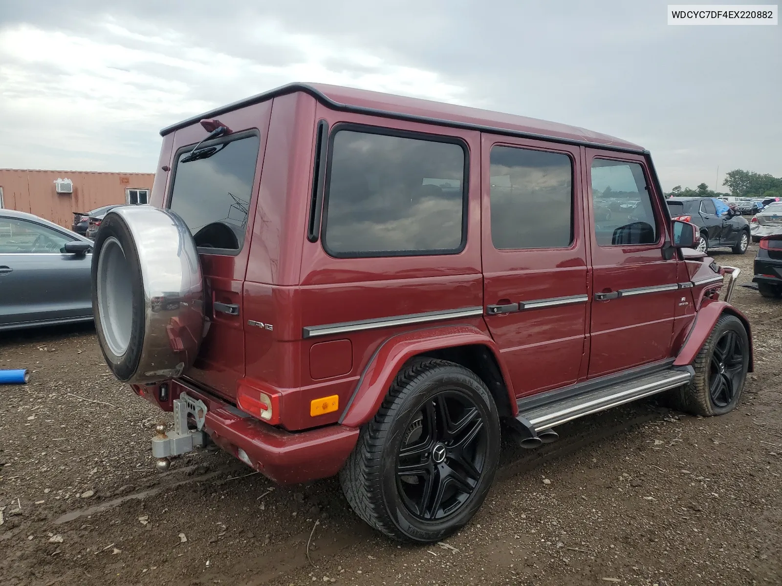 2014 Mercedes-Benz G 63 Amg VIN: WDCYC7DF4EX220882 Lot: 60529044