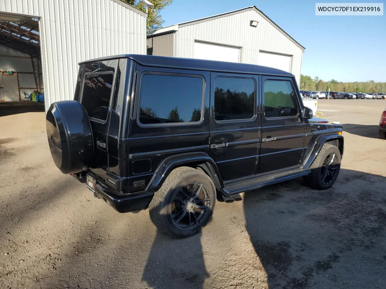 2014 Mercedes-Benz G 63 Amg VIN: WDCYC7DF1EX219916 Lot: 72528214