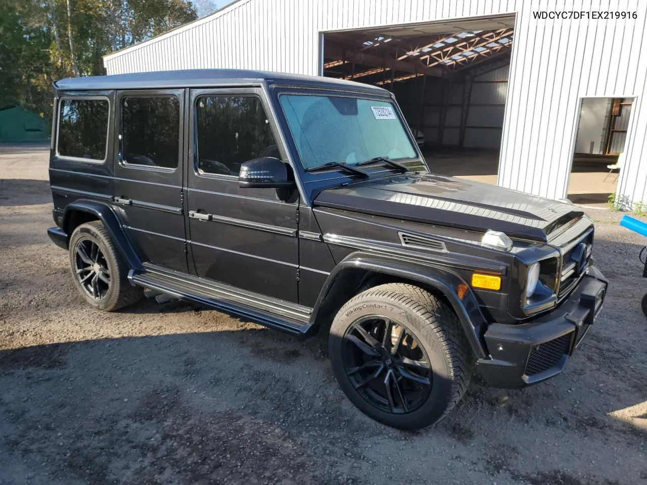 2014 Mercedes-Benz G 63 Amg VIN: WDCYC7DF1EX219916 Lot: 72528214