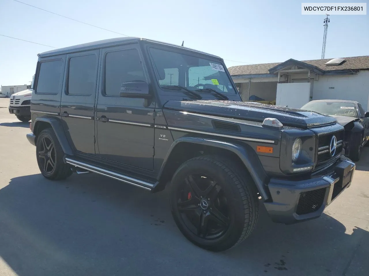 2015 Mercedes-Benz G 63 Amg VIN: WDCYC7DF1FX236801 Lot: 74951184