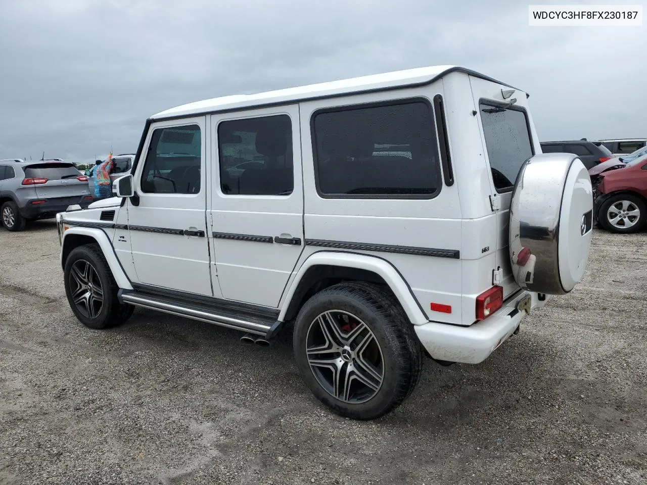 2015 Mercedes-Benz G 550 VIN: WDCYC3HF8FX230187 Lot: 75098434