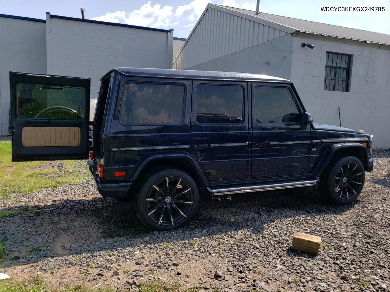 2016 Mercedes-Benz G 550 VIN: WDCYC3KFXGX249785 Lot: 66996794