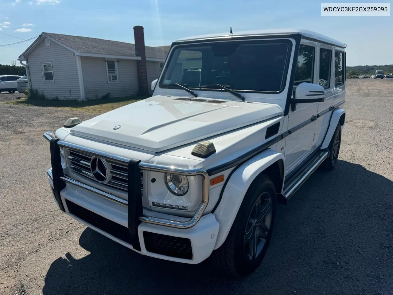 2016 Mercedes-Benz G 550 VIN: WDCYC3KF2GX259095 Lot: 70457804