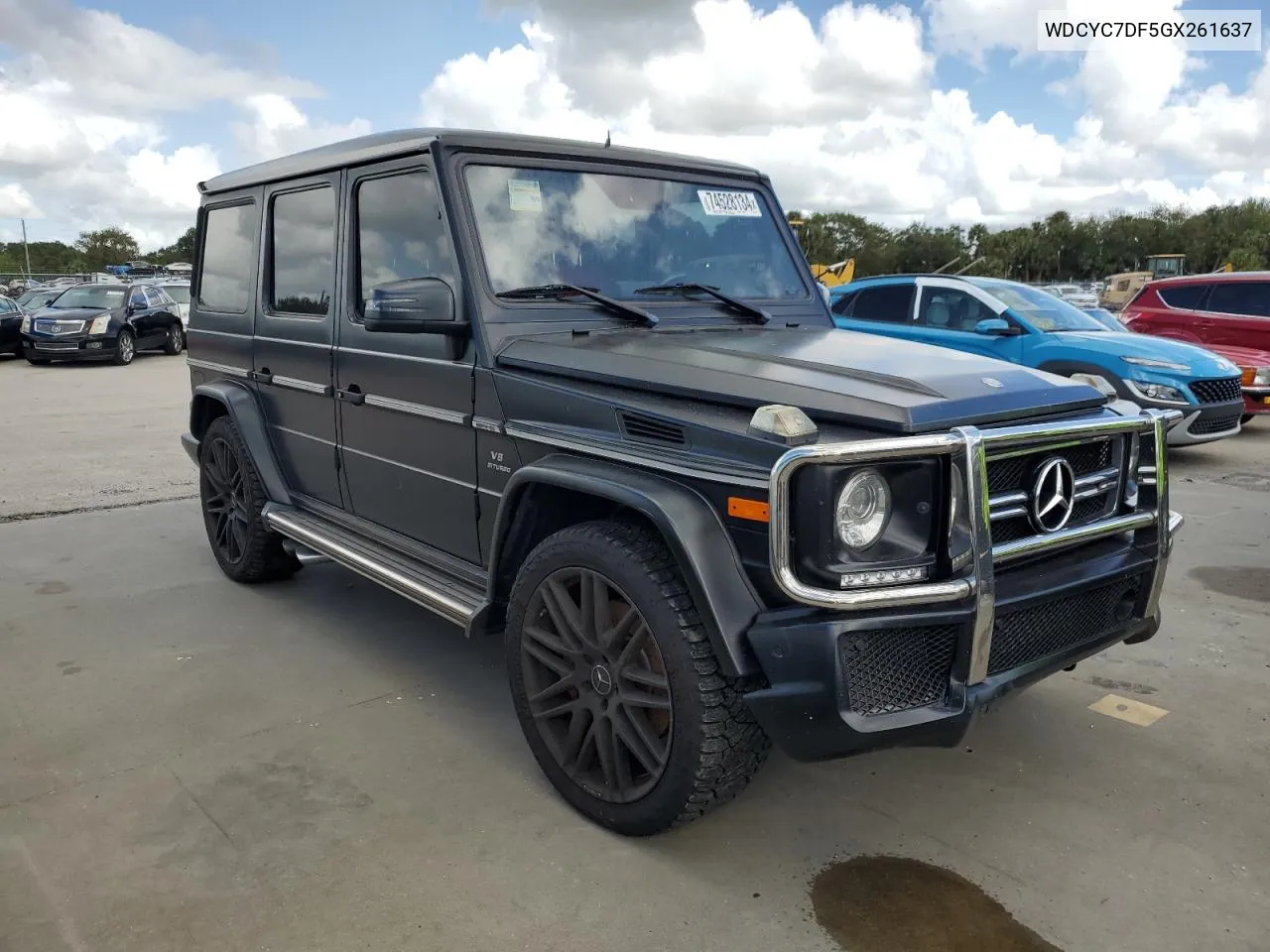 2016 Mercedes-Benz G 63 Amg VIN: WDCYC7DF5GX261637 Lot: 74528134