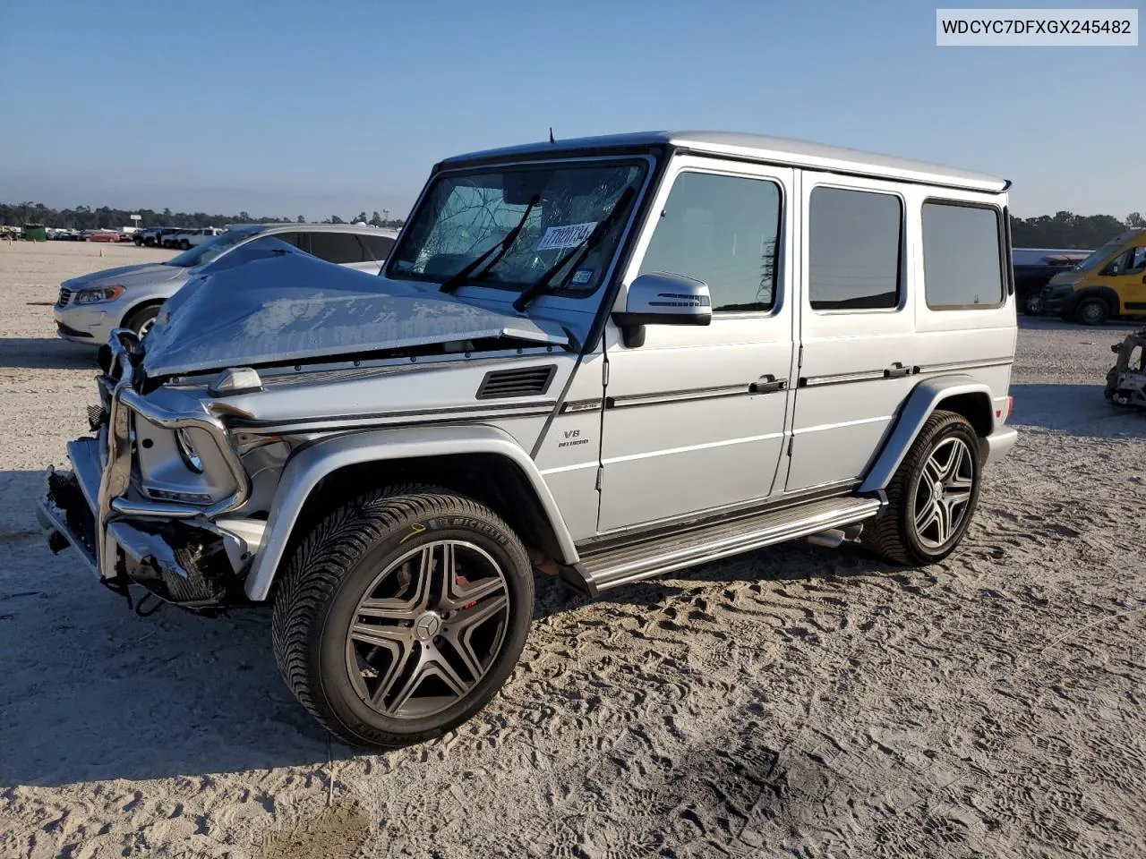 2016 Mercedes-Benz G 63 Amg VIN: WDCYC7DFXGX245482 Lot: 77020734