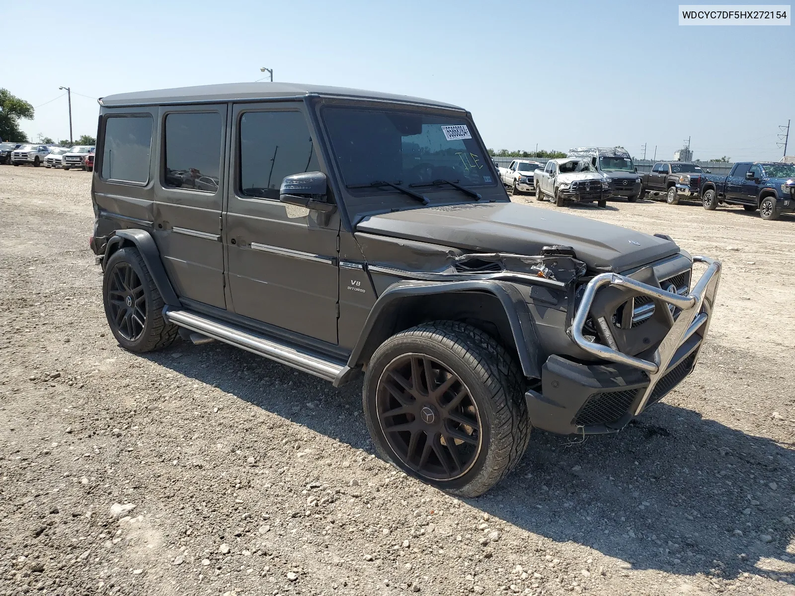 2017 Mercedes-Benz G 63 Amg VIN: WDCYC7DF5HX272154 Lot: 65868284